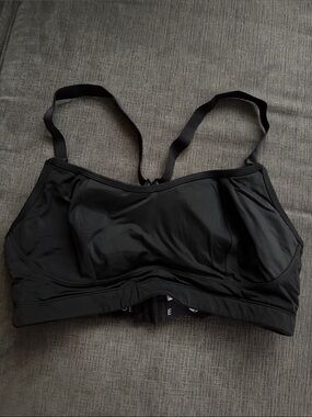 NURSING Black Sports Bra